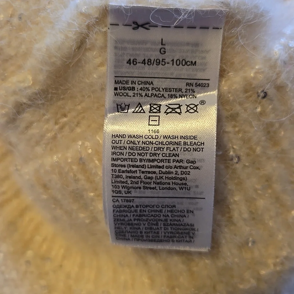 Banana Republic Soft Wool & alpaca Sweater With Sequins - Picture 4 of 4